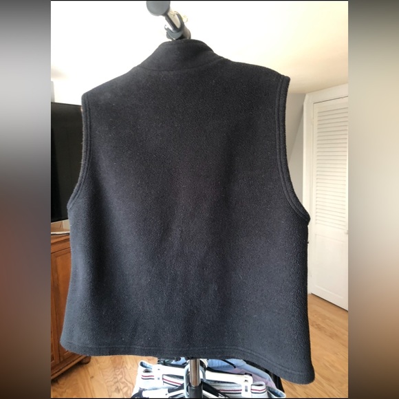 Talbots Black Vest size Large - Picture 2 of 3